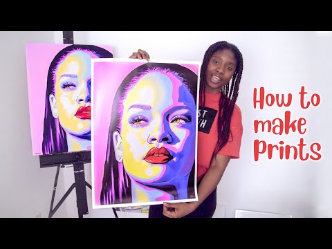 How to Make Prints of your Artwork!