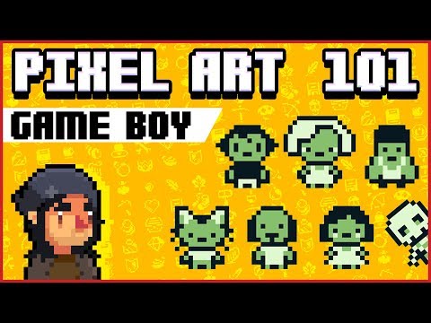 Pixelart 101 FREE College Course: Game Boy