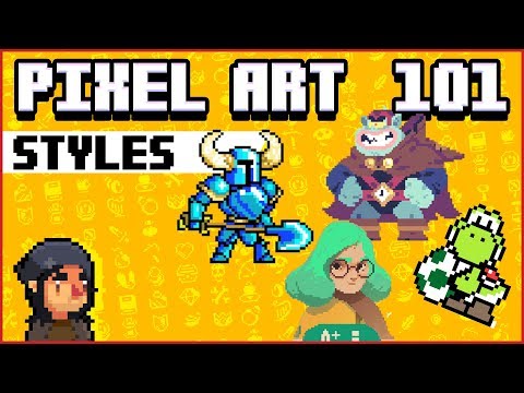 Pixelart 101 FREE College Course: Styles