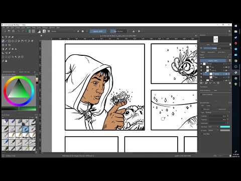 Krita For Comics Ep. 8: Colour