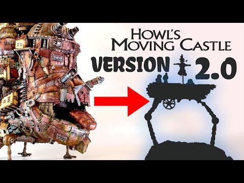 Making the sad version of Howl's Moving Castle // Ghibli Crafts