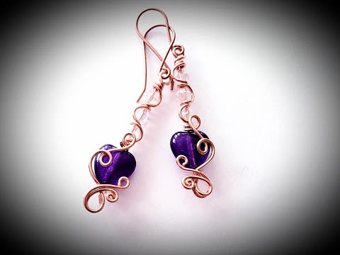 Fancy swirl Sally Earrings