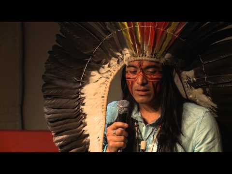 We are all connected with nature, Nixiwaka Yawanawa at TEDxHackney