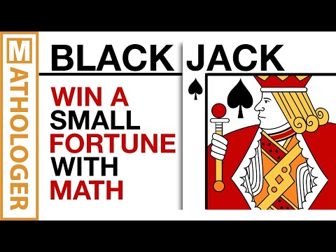 Win a SMALL fortune with counting cards-the math of blackjack & Co.