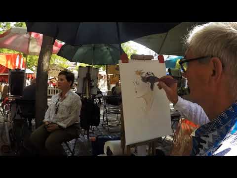 RETRATO EN MONTMARTRE