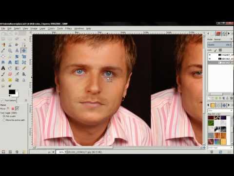 Face Replace (Match Skin Color) - GIMP 2.8 Tutorial