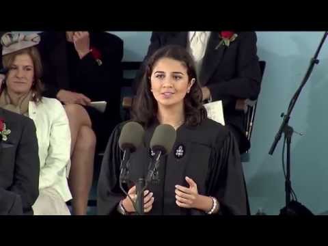 Undergraduate Speaker Sarah Abushaar | Harvard Commencement 2014