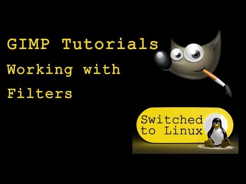 Working With Filters - GIMP Tutorials