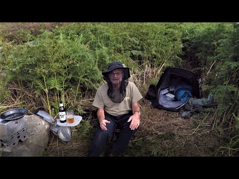 Beer and Pizza Wildcamp....... Oh and Midges