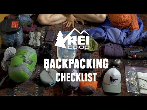 Backpacking Checklist