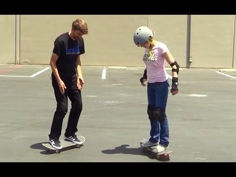 LEARNING TO SKATEBOARD!