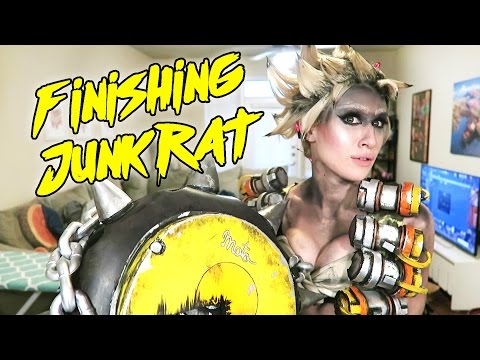 Finishing my Junkrat Cosplay [Overwatch]