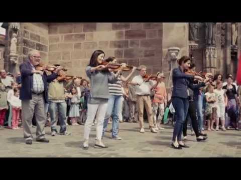 Flashmob Nürnberg 2014 - Ode an die Freude