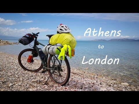 Athens to London by bicycle. A 4300km cycling journey across Europe