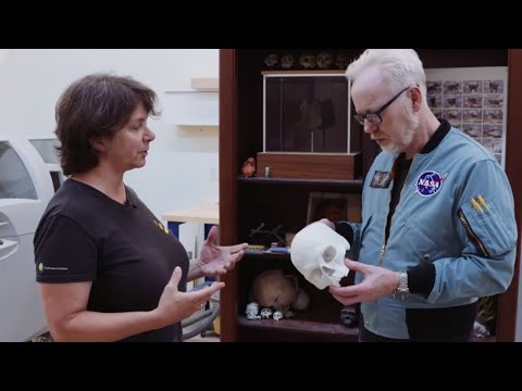 Adam Savage Explores the 3D Printing and Modelmaking Shop at Smithsonian Exhibits!