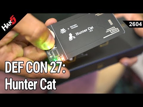 DEF CON 27, Finding ATM Skimmers with Hunter Cat - Hak5 2604