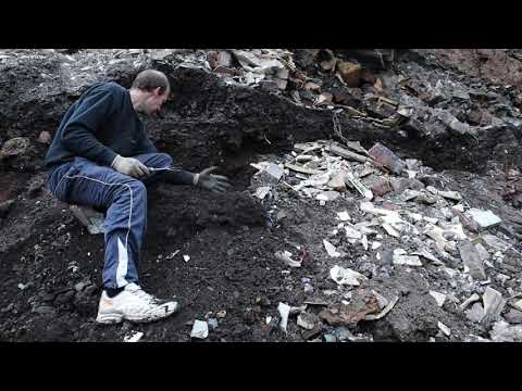 Saving Treasures on Construction Site - Bottle Digging Codd's Beers inks