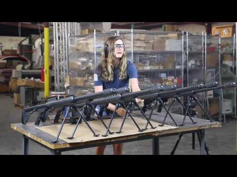 TEST-FIRING SEVEN .50 BMG RIFLES