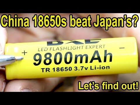 Will China's 18650 Battery Beat LG, Samsung, Sony & Panasonic? Let's find out!