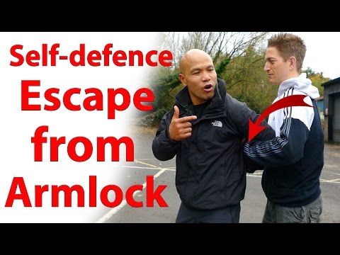 Self defence How to escape from armlock