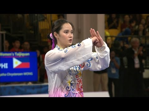 Agatha Wong wins GOLD in Wushu Taijiquan (2019)